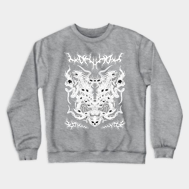 Mutant Chaos Angel Crewneck Sweatshirt by Gene Mutation